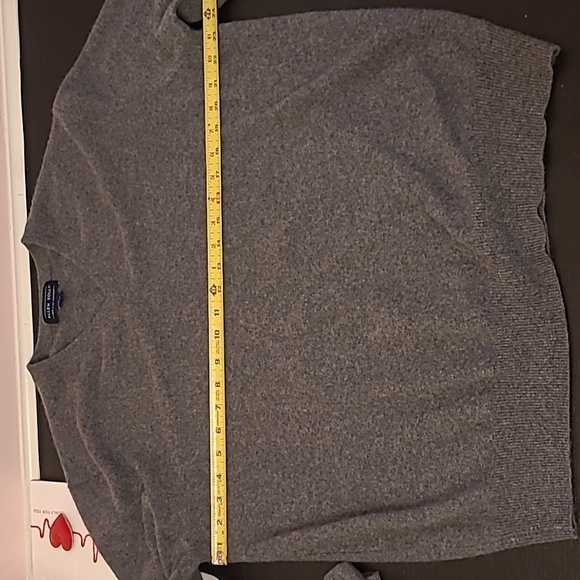 ALLEN SOLLY grey cashmere sweater - Picture 8 of 8